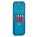 Tweezers 4 Piece Precision Set for Eyebrow; Eyelash; Long and Pointed Tweezer with Case