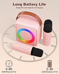 VERKB Mini Karaoke Machine for Kids