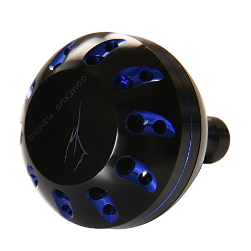 GOMEXUS Power Knob For Saltist Saltiga 4500-6500 Reel Handle Direct Daiwa BG Legalis Drill Fitment 45mm Metal
