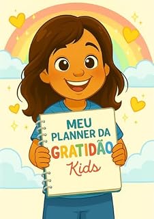 Livro Planner Gratidão Kids - Menina