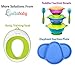 Baby Spoons BPA Free Soft TIP Baby Spoon with Baby Utensils CASE - 6 Silicone Baby Feeding Spoon and Toddler Spoons | Toddler Utensils for Baby Spoons Self Feeding | Baby Eating Supplies Set