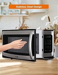 COMMERCIAL CHEF 1.1 Cu Ft Microwave with 10 Power