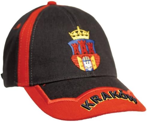 Polish ApparelPolart Navy Blue Baseball Cap 3D Embroidery Trucker Women Men La Hat Adjustable Krakow City Arms