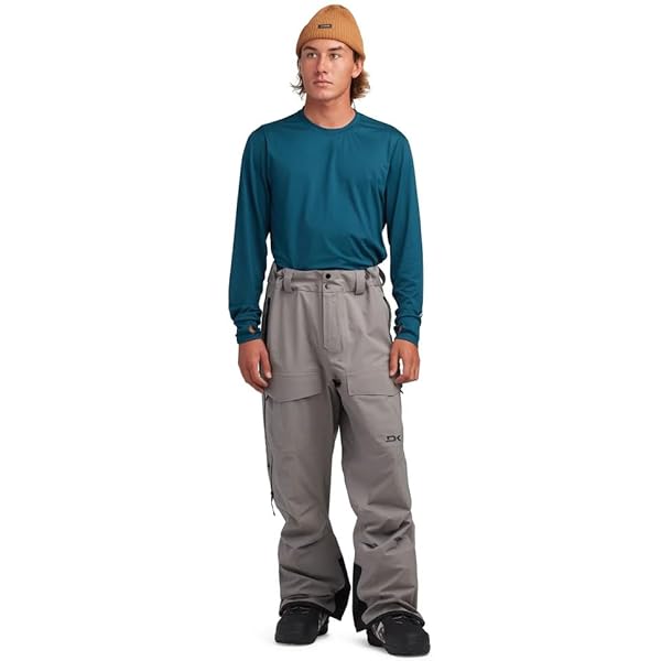 Amazon.com: Dakine Sender Stretch 3L Snow Pants (Steel Grey