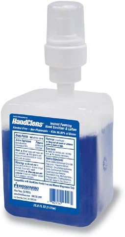 HandClens Alcohol-Free Instant Forming Hand Sanitizer & lotion, , 33.8 Fl.Ounce (1 L) Cartridge