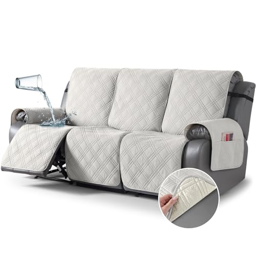 Taococo 100 Waterproof Recliner Sofa Cover Non Slip Split Couch