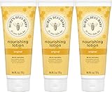 Burt's Bees Baby Nourishing Lotion, Original, 6 Ounces (Pack of 3) (Packaging May Vary)
