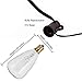 ZHONGXIN 20ft Outdoor Patio String Lights with 21 ST35 Edison Bulbs(1 Extra), UL Listed for Indoor/Outdoor Decor, Perfect for Garden, Backyard, Pergola, Patio, Party, Cafe, Bistro, Wedding …