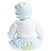 SanyDoll Reborn Baby Doll Vinyl 22inch 55cm Lovely Lifelike Cute Baby Birthday