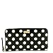 Kate Spade New York Carlisle Street Neda Patent Leather Continental Wallet (Black/Cream)