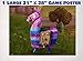 SonaParties Pin the Tail on the Loot Llama Party Game, Large 21 x 28 Poster, 20 Tail Stickers, Party Decorations for Game Fans