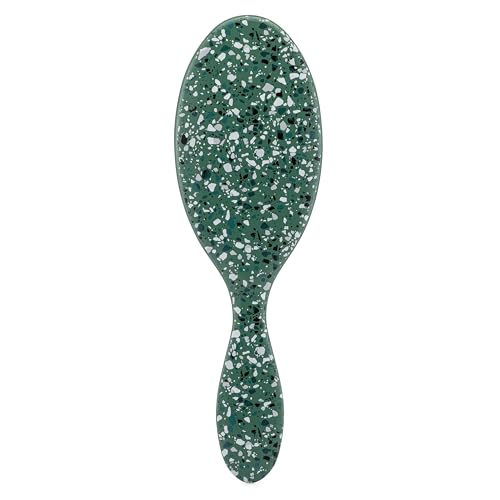 Wet Brush Original Detangler Hair Brush - Supercharged Emerald - All Hair Types - Ultra-Soft IntelliFlex Detangler Bristles Glide Through Tangles with Ease - Pain-Free Comb for Men & Women