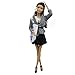 Casual Handmade Fashion Clothes Included Top+pants+bag+glasses+shoess for Barbie Doll Outfit
