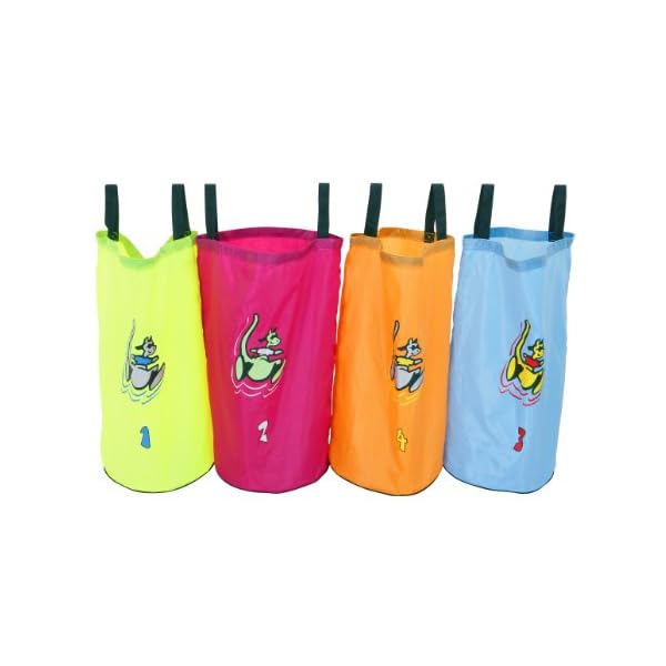 HUDORA Kinderparty-Set, 25-teilig (Sackhüpfen Säcke, Eierlauf uvm.) - 76353 – Bild 3