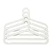 Ikea Clothes Rack With 4 Ikea Hangers (White)