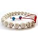 OVALBUY Hand Crafted 8mm Beads Tibetan Buddhist Wrist Mala Bracelet for Meditation