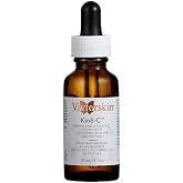 Vivier Kine-C Lightweight Antioxidant Face Serum, 10% Vitamin C, 30 ml | Oil-free for normal to oily skin, hydrating peptides, softens wrinkles, daily drops, layers under moisturizer