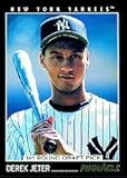 1993 Pinnacle # 457 Derek Jeter RC - New York Yankees - Baseball Rookie Card - Shipped In Protective Display Case!