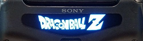 Coromax™ PS4 Game Dualshock Controller Vinyl Stickers LED Light Bar Skin Covers Decals Film for Sony Playstation 4 - DBZ GT Dragonball Z Goku Logo [1pc]