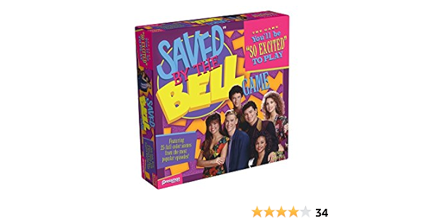 Amazon Com Saved By The Bell Exclusive Board Game Toys Games