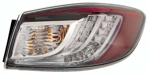 PROPOSTEONLINE BBP351150F Headlight Assembly for Mazda 3 Sedan 4 Doors from 2009 to 2013 Rear Right LED