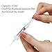 Ampoule Head Hylauronic Acid Injection - 20pcs Ampoule Head for Hyaluron Pen Wrinkle Removal High Pressure Hyaluronic Density Atomizer