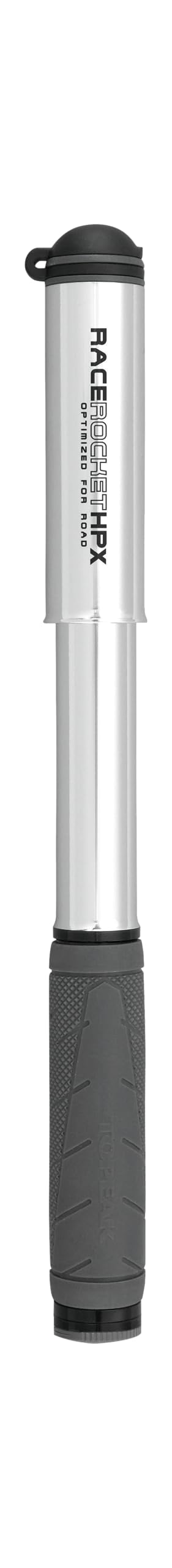Topeak Race Rocket Mini Pump - Model HPX, Silver,25x2.6x2.1cm