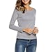 COTTON PICKING GIRLS Women's Long Sleeve t-Shirt Sexy Soft Cotton Top