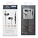 SoundMAGIC E10C Wired Earbuds with Microphone HiFi Stereo Earphones Noise Isolating in Ear Headphones Powerful Bass Tangle Free Cord Gunmetal