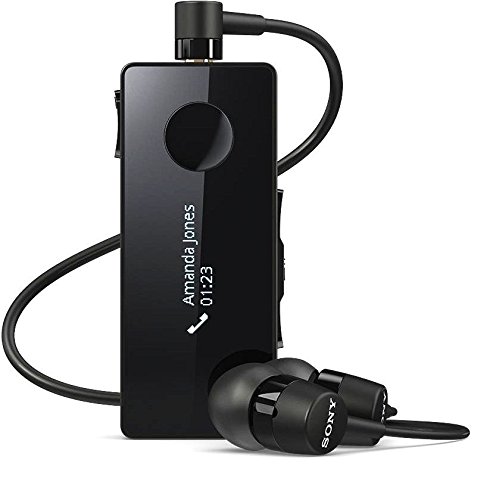 Sony Sbh50 NFC A2dp Stereo Bluetooth Multipoint Headset Fm Caller Id Oled Black