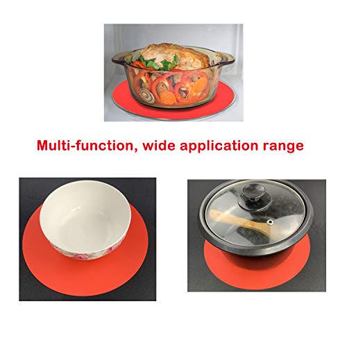 MultiPurpose Silicone Original Microwave Mat Reusable Non Stick Turntable Mat for Kitchen