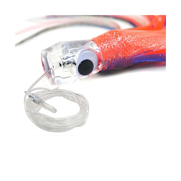 SET-of-6-Pusher-style-Marlin-Tuna-Mahi-Dolphin-Durado-Wahoo-Trolling-skirt-Lures-Rigged-and-bag-included-tuna-9-inch-Big-game-trolling-lure