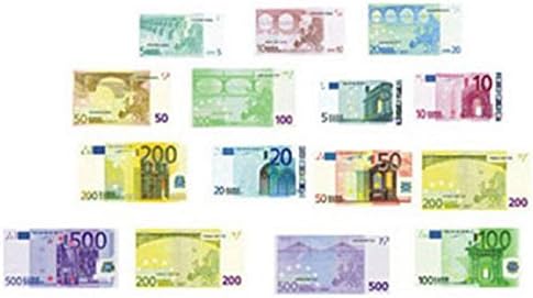 Dollhouse Miniature Euro's Currency Set