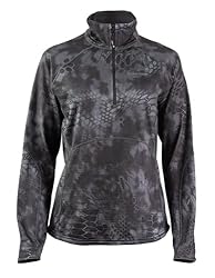 Kryptek Women's Standard Cronos 1/2 Zip, Typhon, MD