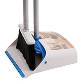 TreeLen Long Handle Broom and Dustpan Set