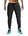 FLYFIREFLY]Men's Gym Sport Pants Bodybuilding Workout Running Jogger Dark Grey