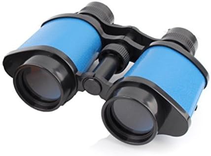 Kid Binoculars, 8x30 Binoculars for Kids, Bird Watching - Educational Learning - Hunting - Hiking - Birthday Presents - Gifts for Children - Outdoor Play (Blue)