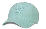San Francisco Giants MLB American Needle Tonal Ballpark Slouch Cotton Twill Adjustable Hat (Seafoam)