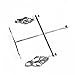 Cyndie Nipple Clips Full Metal Butterfly Adjustable Torture Play Clamps Cage Breast Bondage Restraints Board Sex Toy