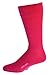 Sierra Socks Men's Crew Cotton Solid Vibrant Colorful Seamless Toe Socks 3 Pair Pack