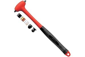 ANEX No. 9013 Mini Hammer, Head Replacement Type, Includes 5 Dedicated Heads, 9.6 inches (245 mm)