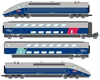 Jouef HJ2362S SNCF TGV 2N2 Euroduplex 4 Car EMU VI (DCC-Sound)