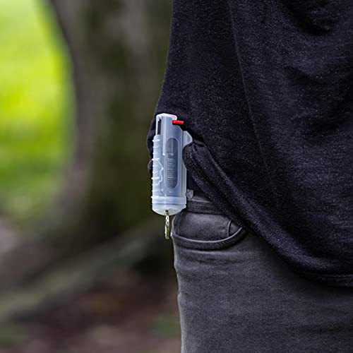 POLICE MAGNUM Pepper Spray Keychains 1/2oz 3 Pack Molded Keychain