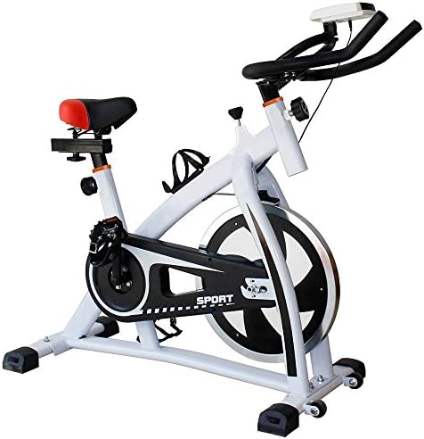 エクササイズバイクスピニングバイク スマートスピニングバイクのホームゲームフィットネスバイクフィットネス機器インドアスポーツバイク屋内サイクリング自転車 室内スポーツ用品 Color White Size As Picture Art Kobe Ac Jp