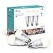 3-Pack Smart Wi-Fi A19 Led Bulb, 2700k Dimmable White, No Hub Required, 50w Equi