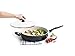 GreenPan Rio 5QT Ceramic Non-Stick Covered Skillet with Helper Handle, Black -