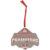 Ohio State Buckeyes 2024 CFP National Champions Metal Ornament