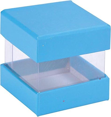 Caja de caramelos, diseño de cubo de Rubik, color turquesa: Amazon.es: Hogar