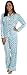 Frankie & Johnny Women’s Sleepwear Fleece Long Sleeve Pajama