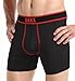 Saxx Men M-Pro Elite Boxer Black/Red Clothing L